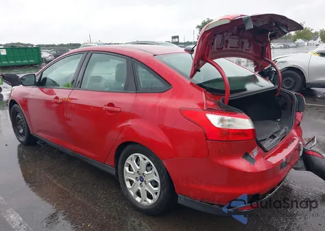 2012 Ford Focus Se from USA, damaged, VIN 1FAHP3F28CL255786
